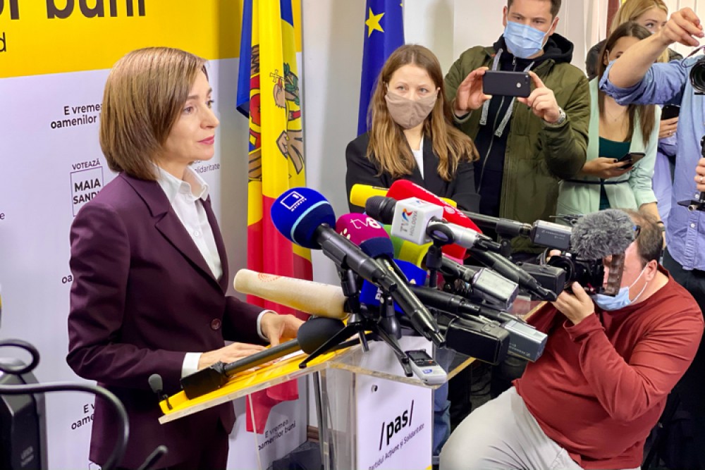Maia Sandu: Mandatul de preşedinte pentru mine nu este un premiu, ci o mare responsabilitate